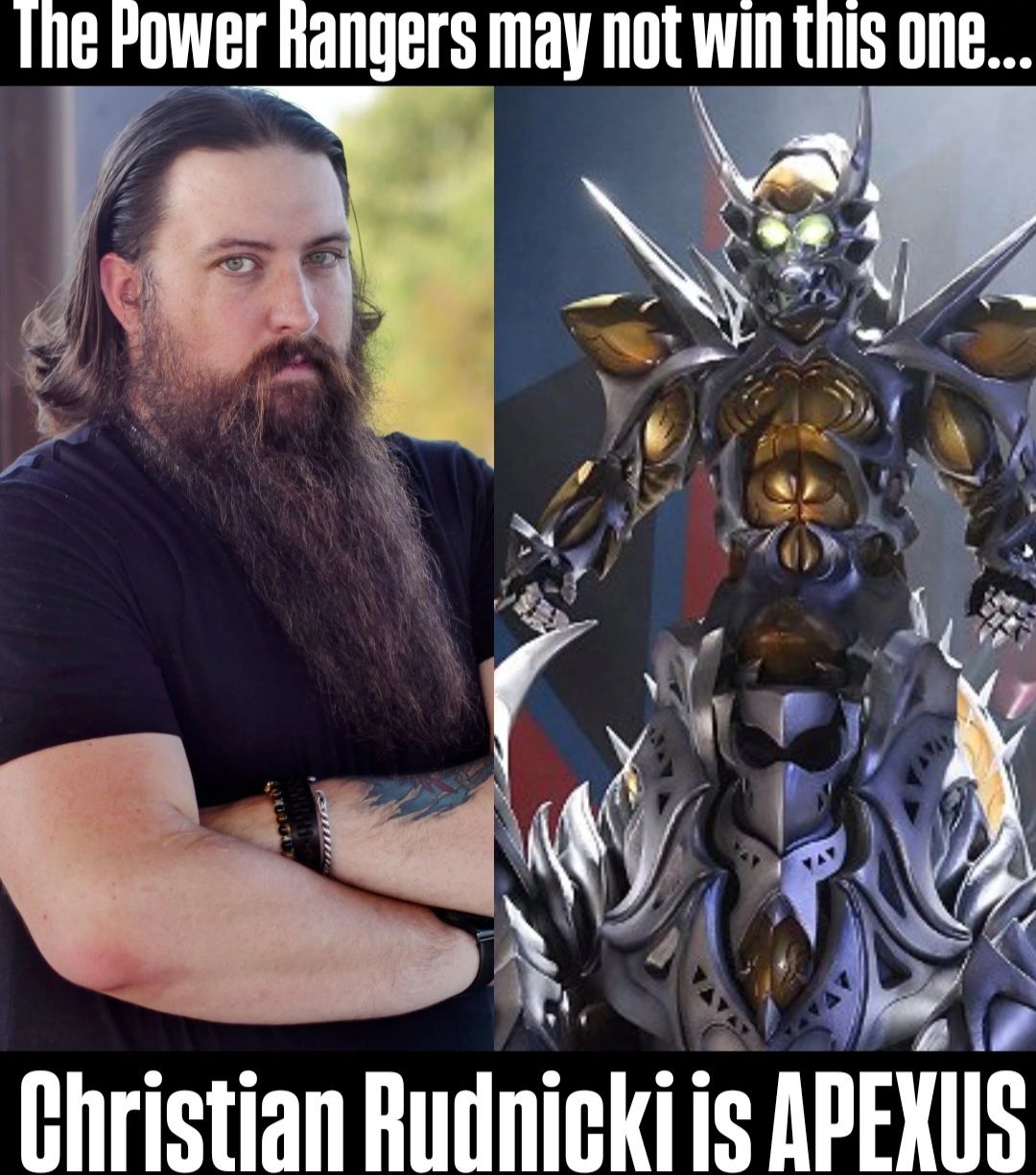 ZenithFilms - Christian Rudnicki as APEXUS Power Rangers Beast Hunters ...