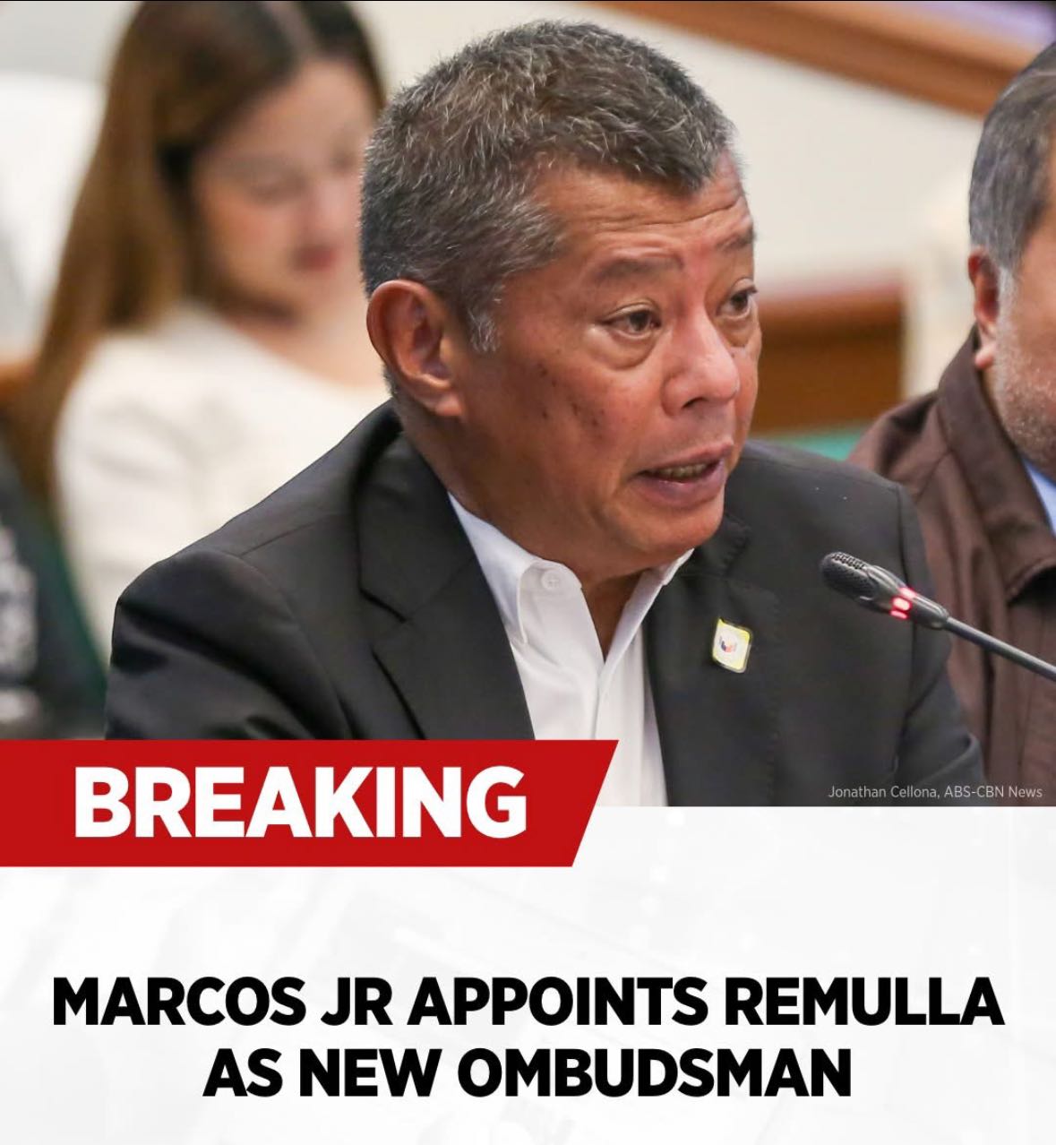 REMULLA APPOINTED BY PBBM AS THE NEXT... - The Numbers Game | Facebook