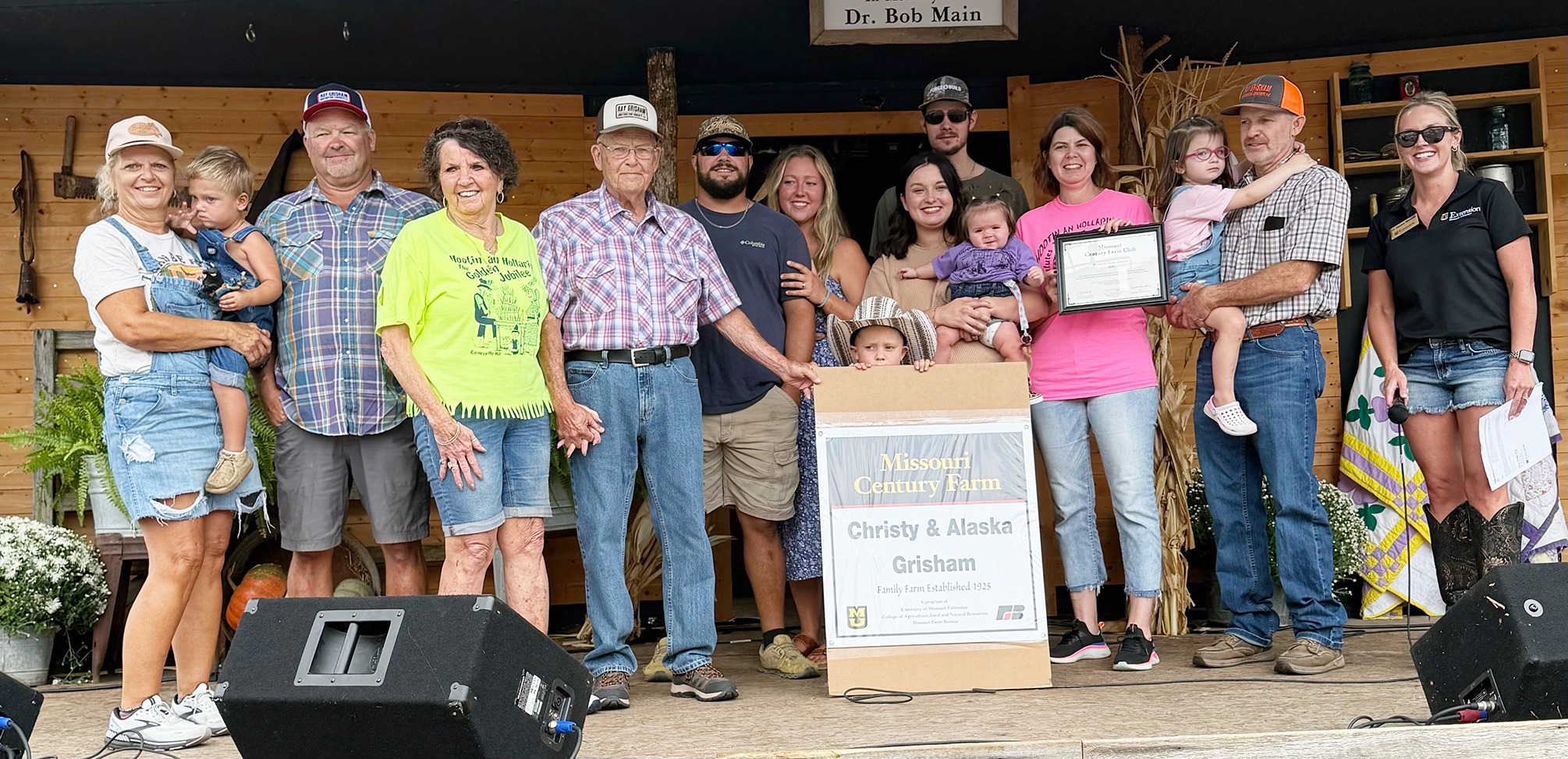 Ozark - The Larry and Sonja Grisham family were honored Saturday during ...