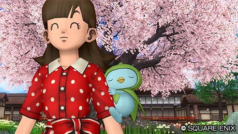 ドラゴンクエストX オンライン』から、時の妖精「キュルル」のギュッと
