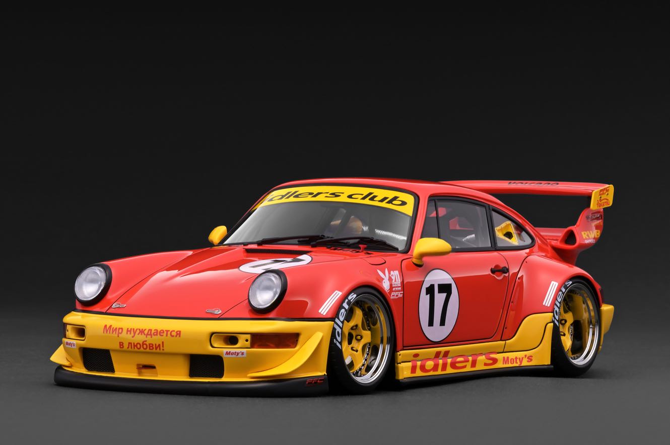 idlersclub official Race car built by Nakai-san is now in 1/18