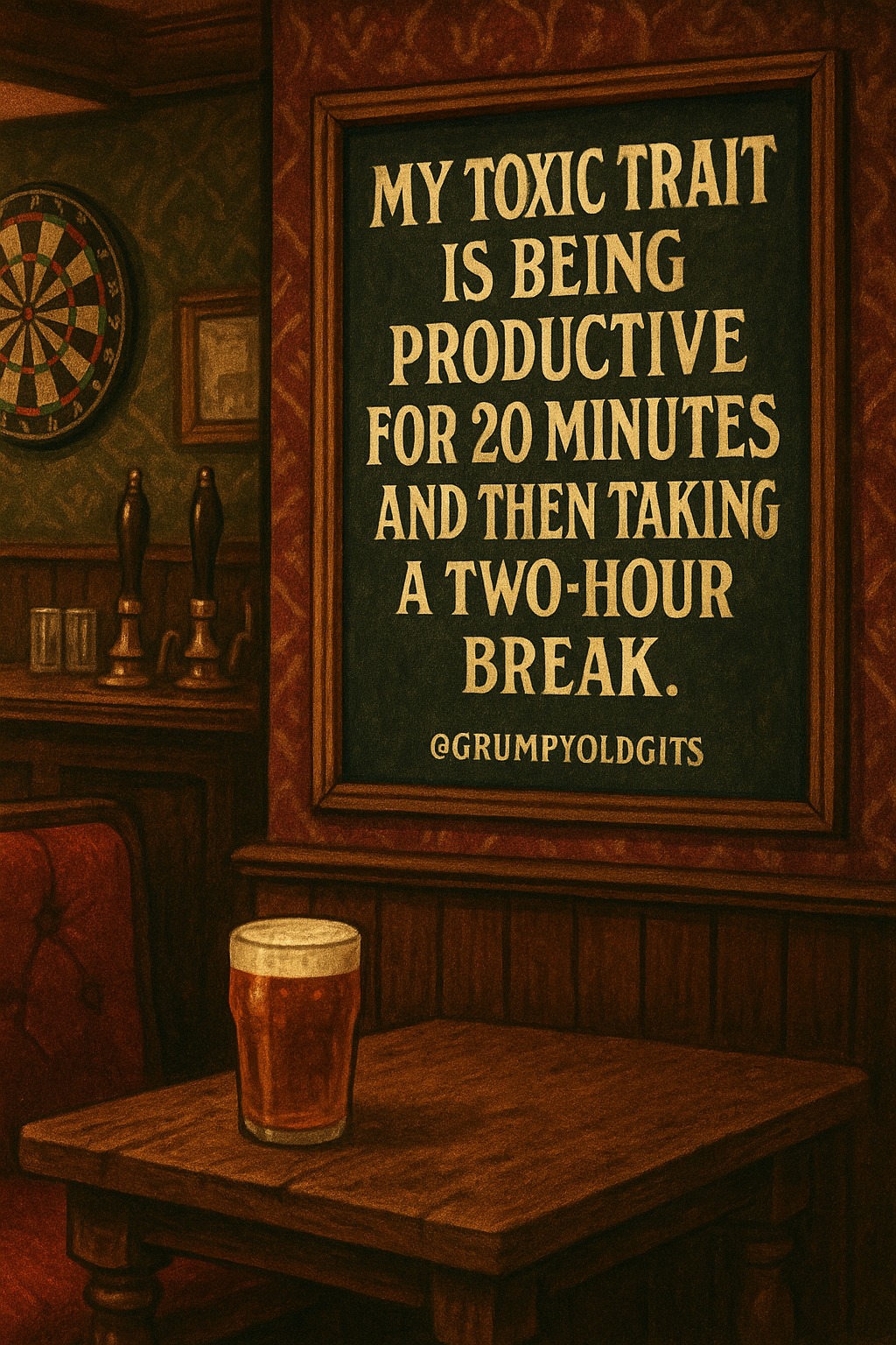 Grumpy - Two hours, one productive burst. | Facebook