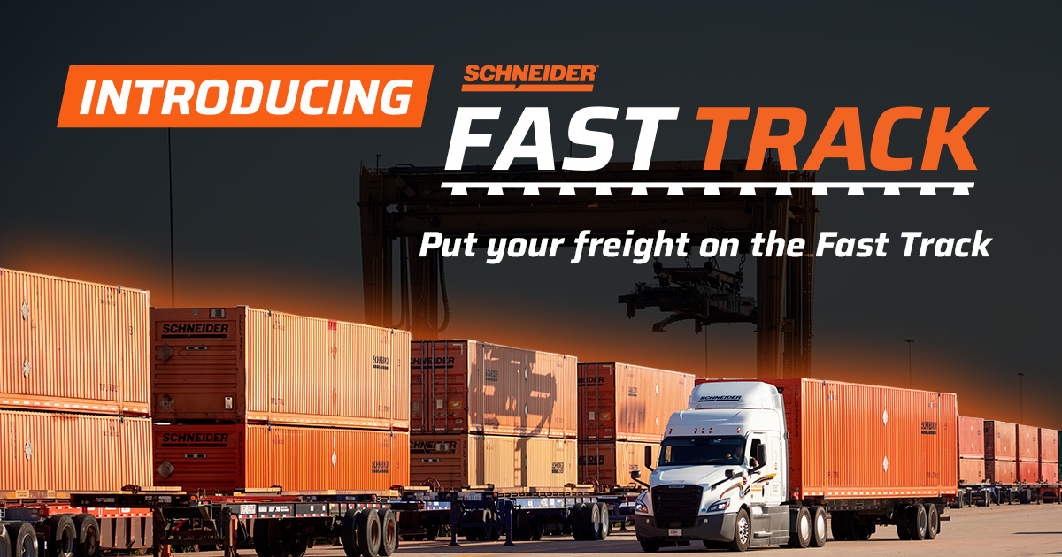 Schneider - I’m excited to introduce Schneider Fast Track! Designed for ...