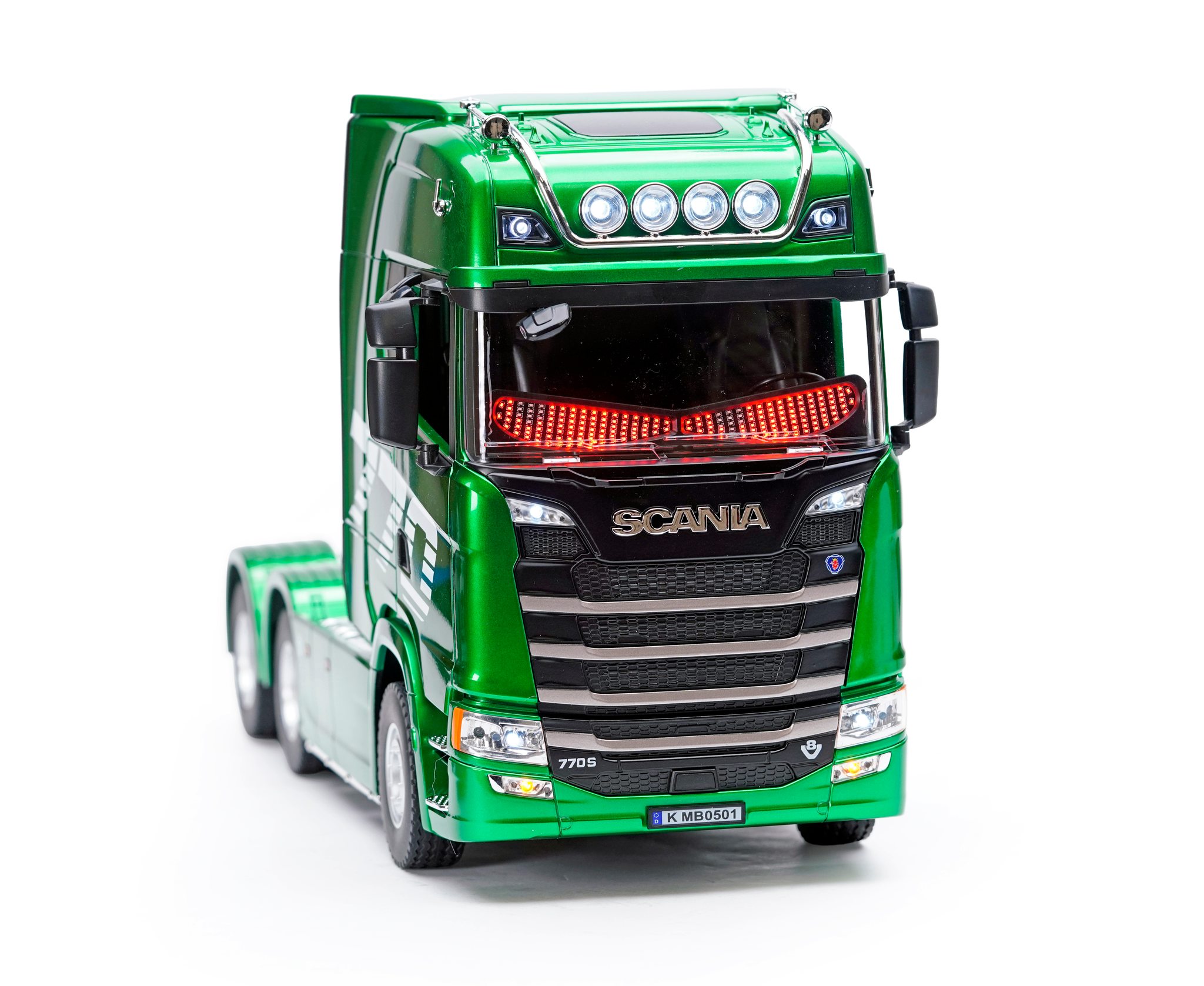 HUI NA TOYS 1/18 SCANIA 770S ラジコン緑セット The Huina Scania 770S cab truck has been a firm favourite with big