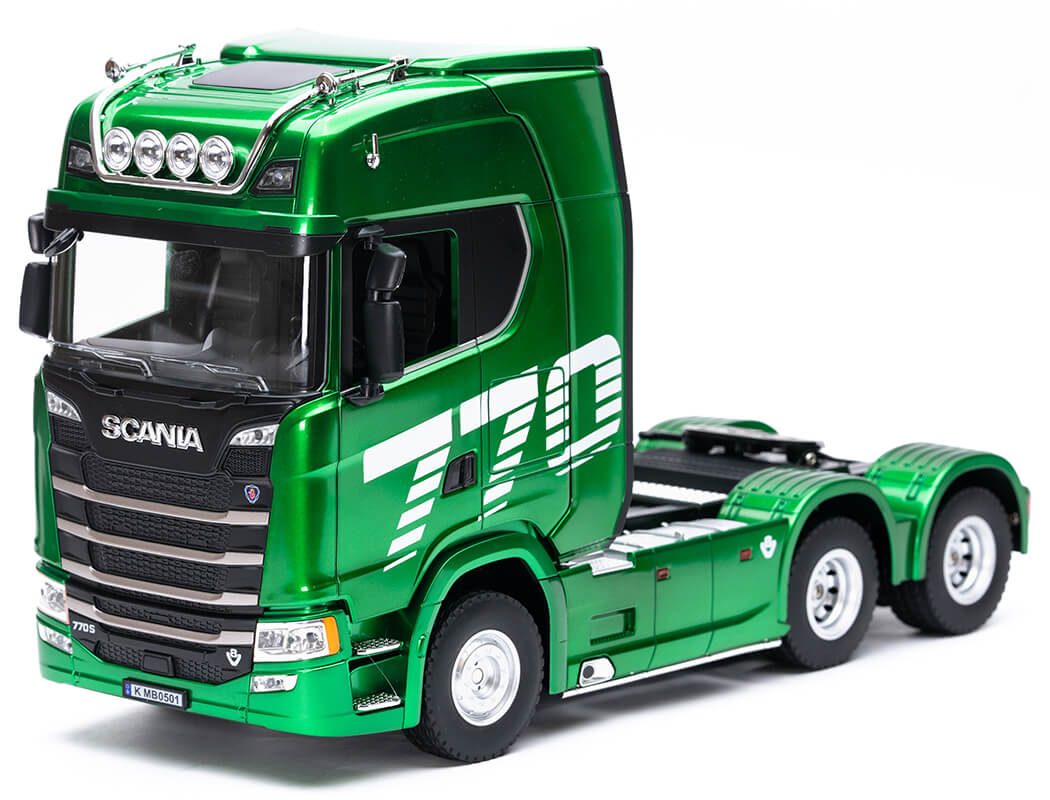 HUI NA TOYS 1/18 SCANIA 770S ラジコン緑セット The Huina Scania 770S cab truck has been a firm favourite with big