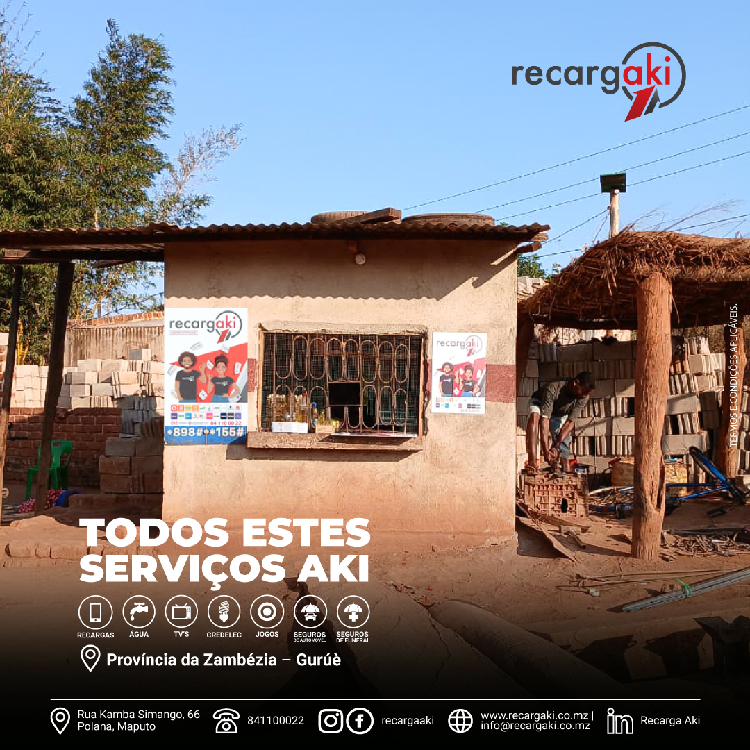 RecargaAki - 🔥💡 Todos estes serviços disponíveis no Bairro Novo ...