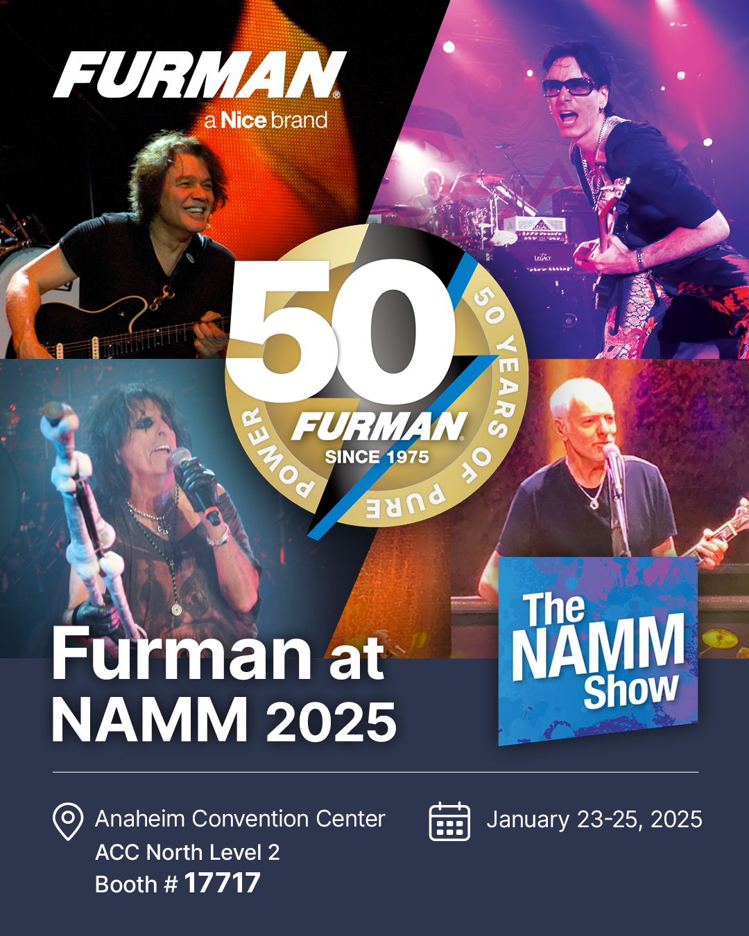 Countdown to the 2025 NAMM Show!... - Nice North America | Facebook