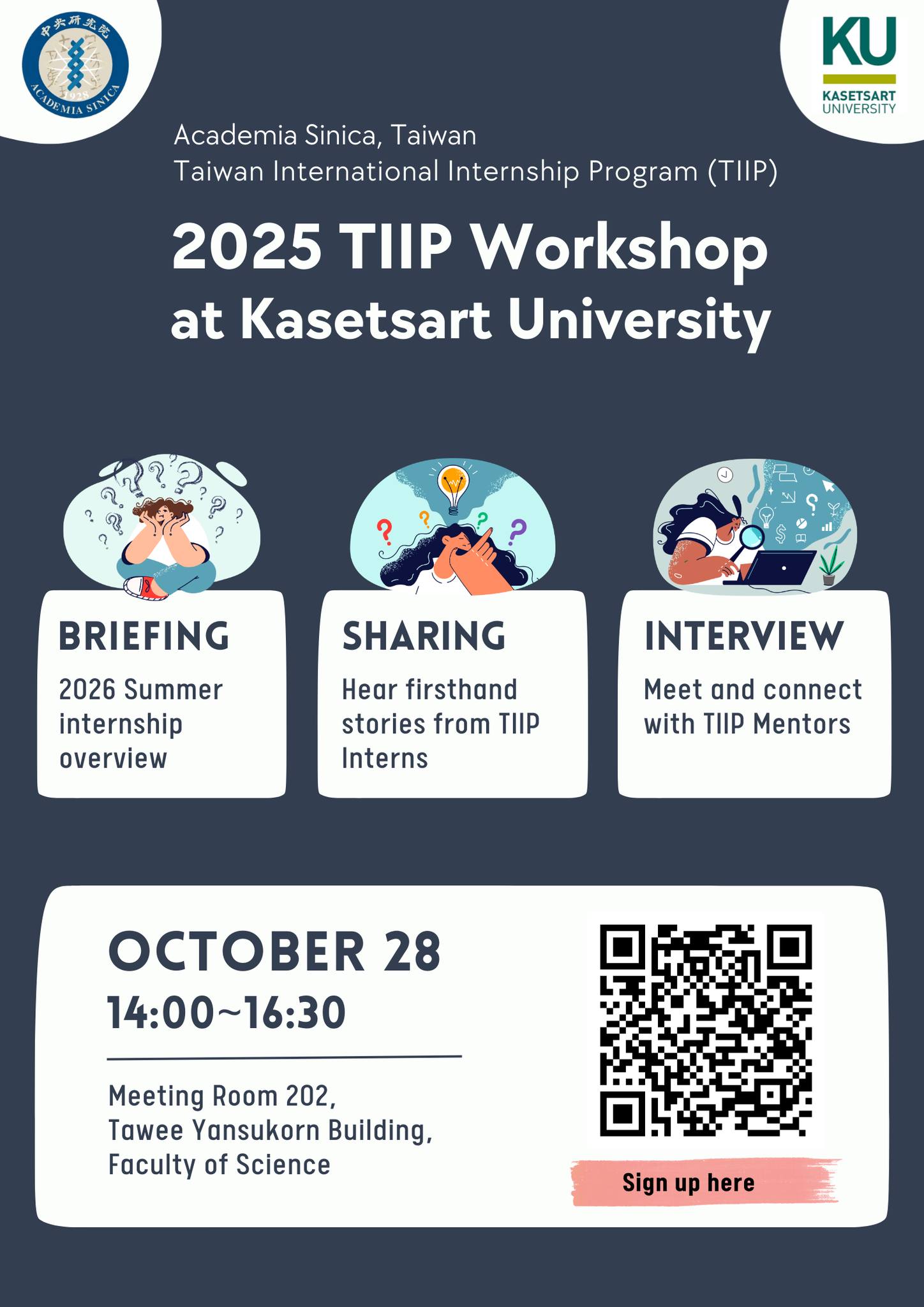 ประชาสัมพันธ์ - 🚀 *Back again! The 2025 Taiwan International Internship ...