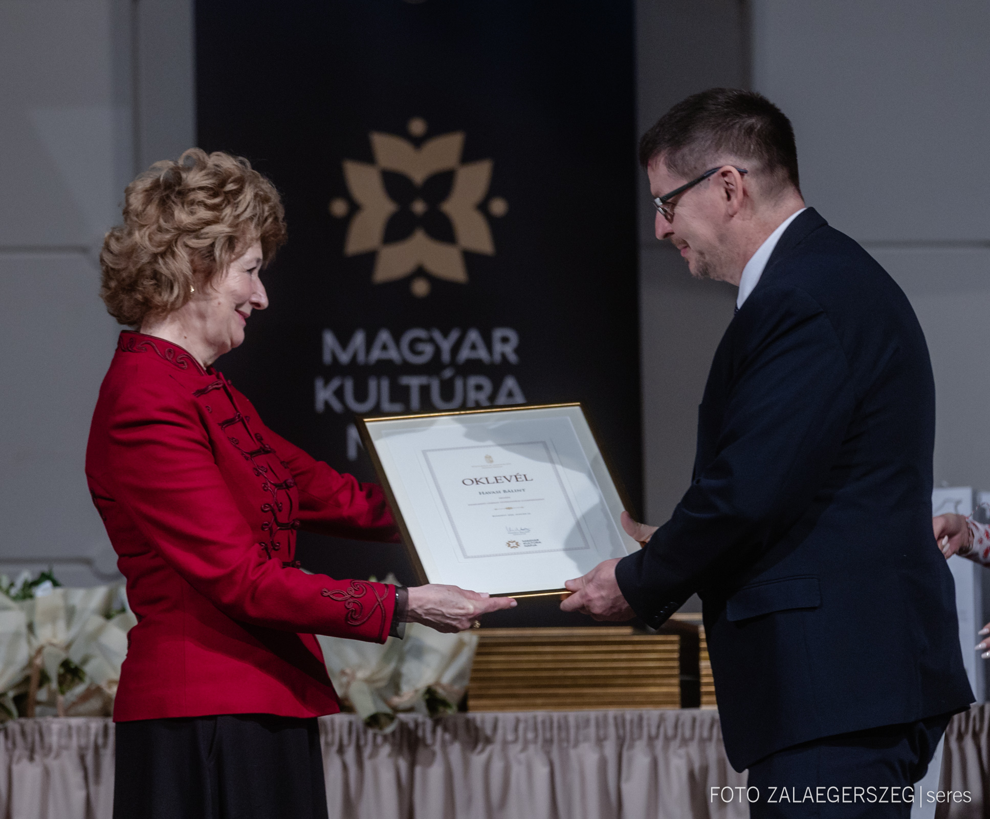 Göcseji - dr. Sifter Rózsa főispán és Havasi Bálint ZMI főigazgató ...