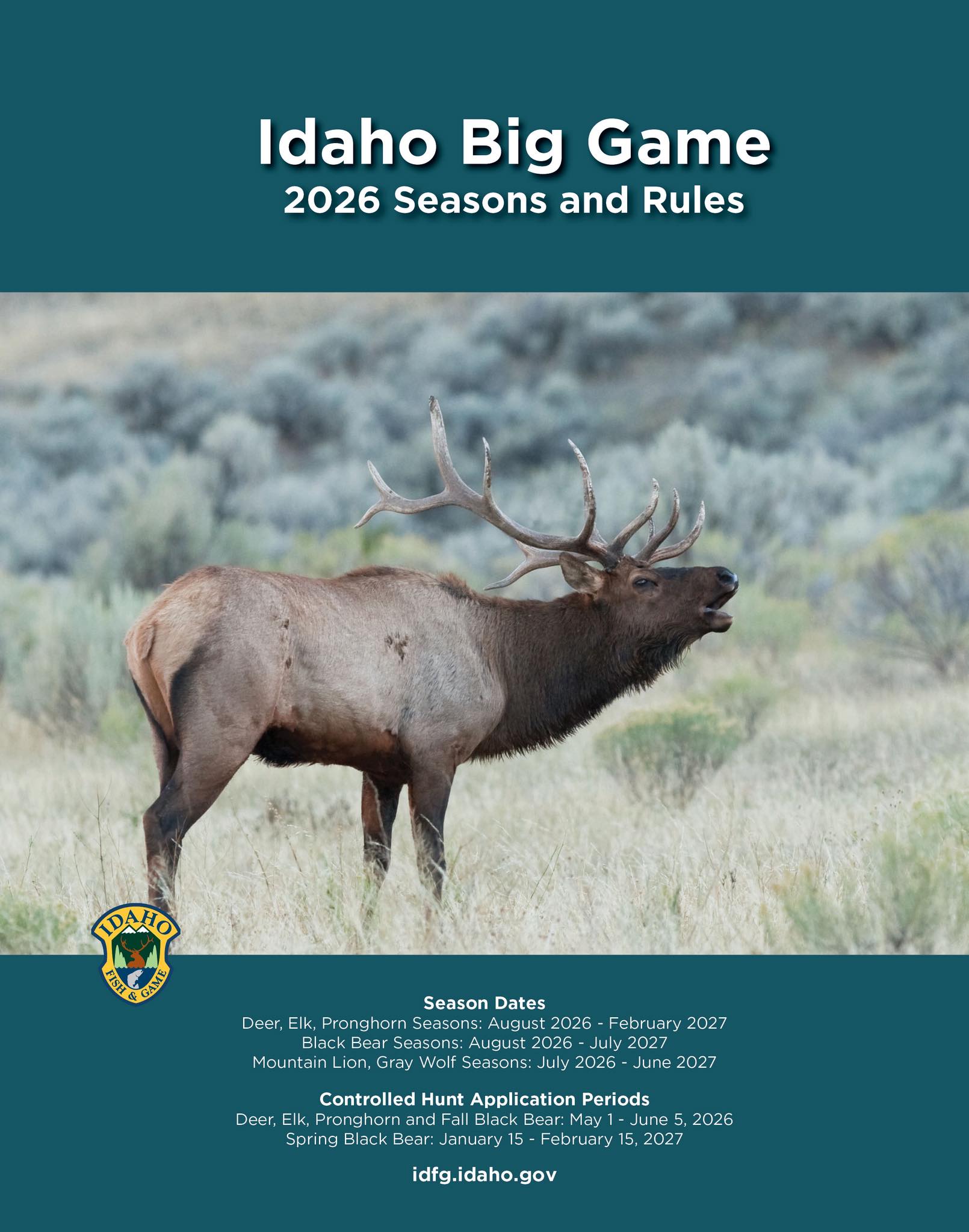 2026 Idaho big game seasons and rules now available
