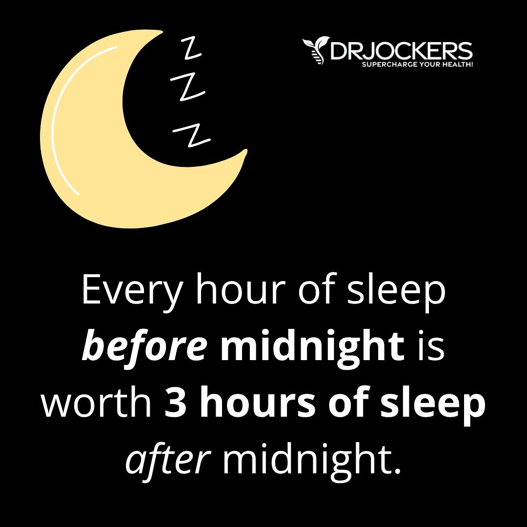 Sleep before midnight isn’t just rest,... - Dr. David Jockers | Facebook