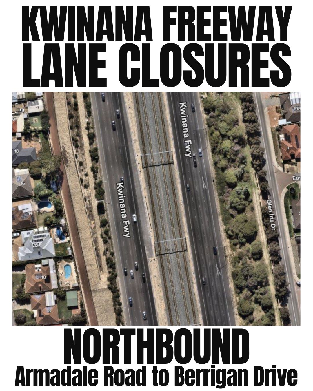 Perth Traffic MAIN ROADS WA | KWINANA FREEWAY NORTHBOUND- ARMADALE ROAD ...