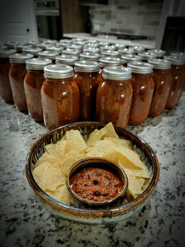 Salsa azteca de... - Salsa azteca de chiltepin tatemado