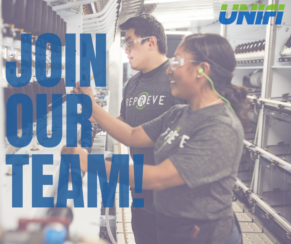 Unifi - CREEL LOADER, YADKINVILLE - Unifi is seeking a Yarn Loader in ...