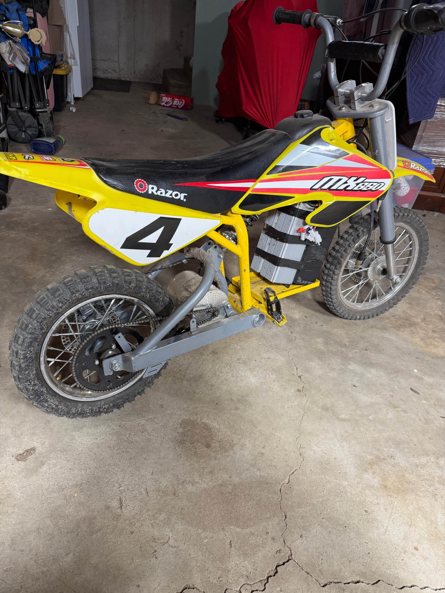 Razor mx650 72v mod - Motorcycles - Spring Hill, Kansas | Facebook ...