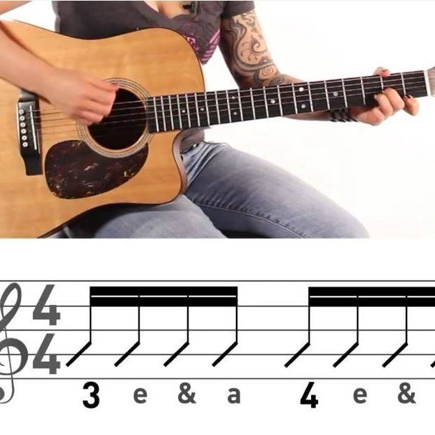 12 Learn Guitar 2 Reading String 1 Ex. 2 | Step by Step Guitar Lessons ...