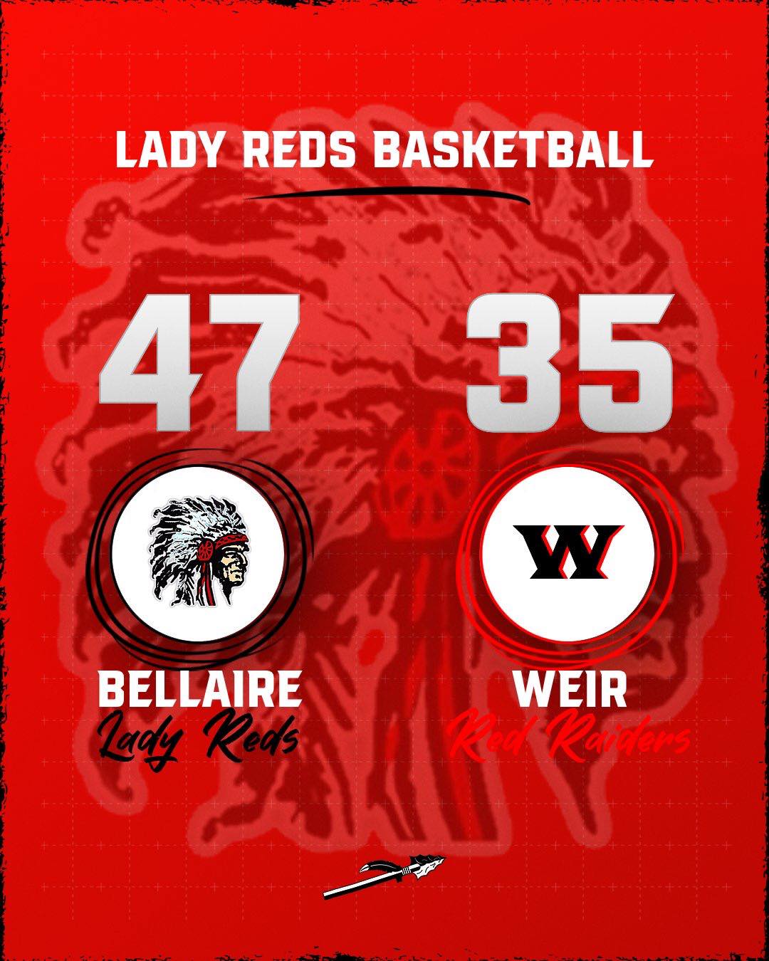 Bellaire Lady Reds Basketball