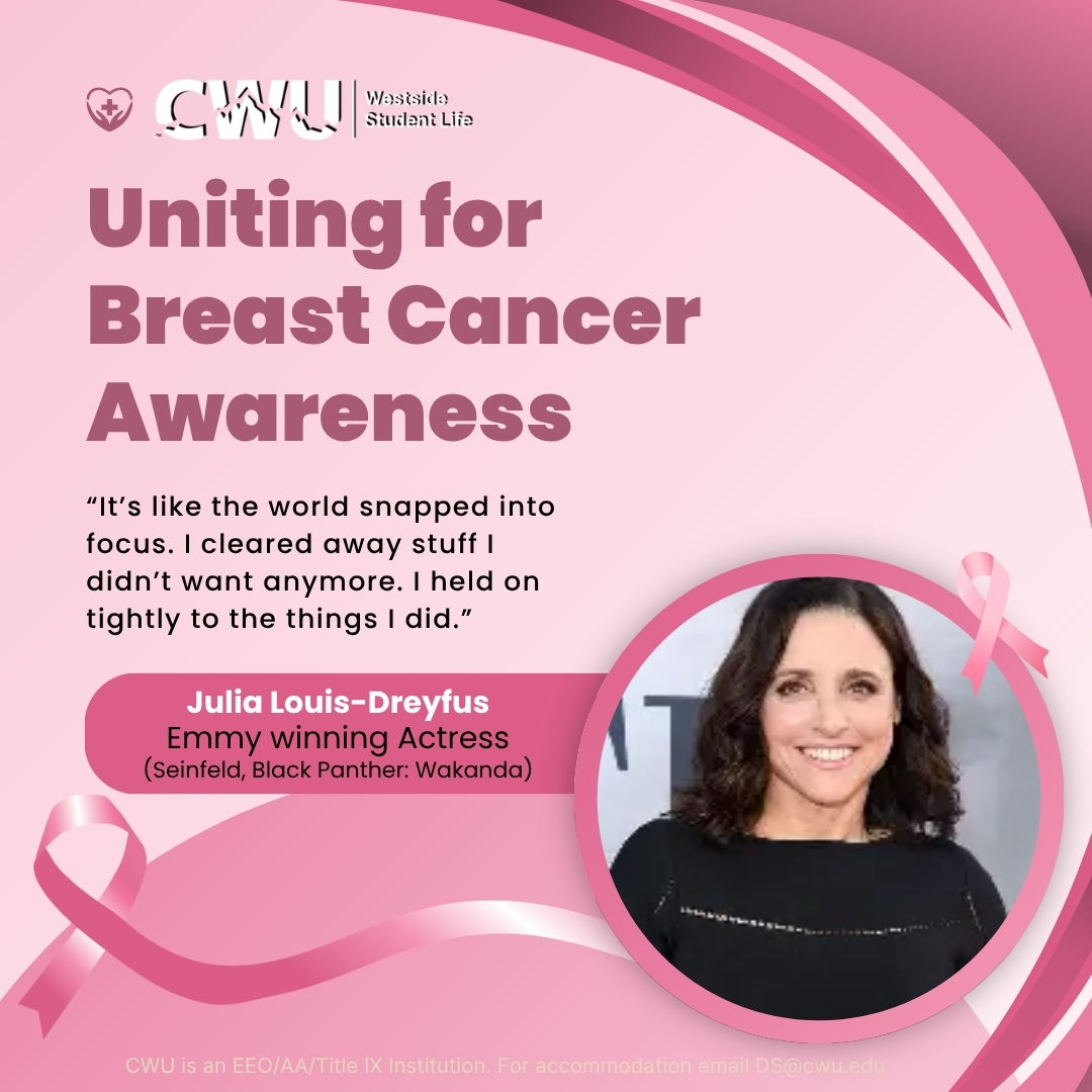 CWU - Uniting for strength, hope, and healing. Every moment is a gift ...