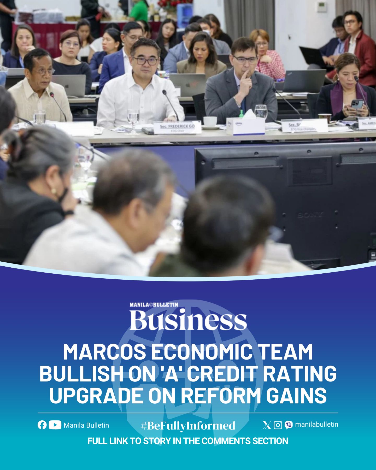 Manila - The Marcos Jr. administration’s economic team is optimistic ...