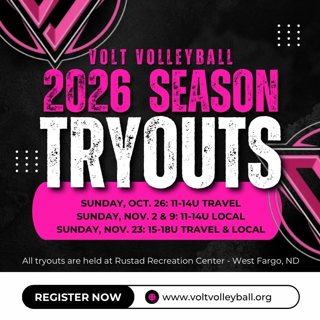 Volt - 🔜 CLUB TRYOUTS - 2026 SEASON Tryout registration is now open for ...