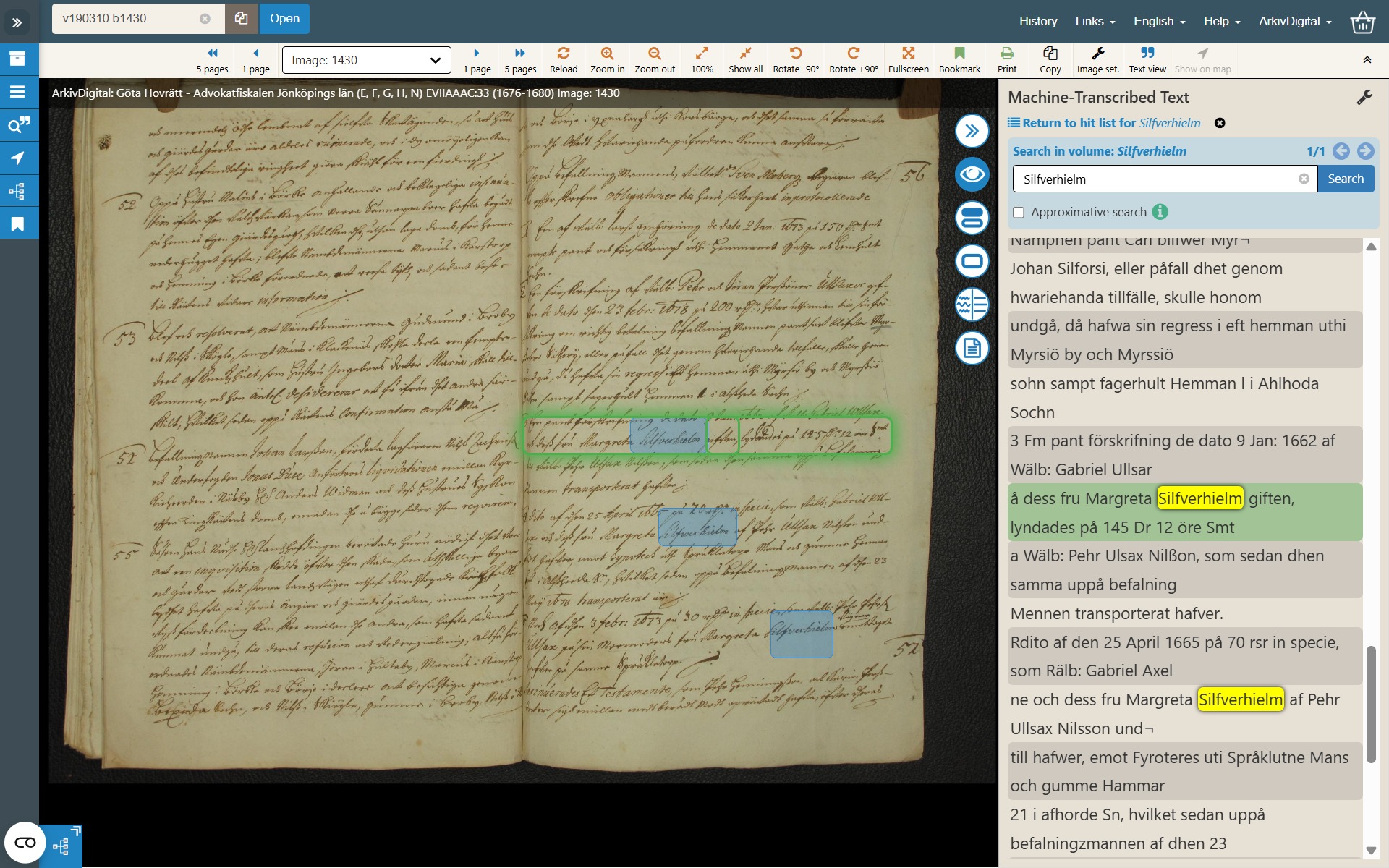 ArkivDigital - Machine-transcribed text is our new feature that makes ...