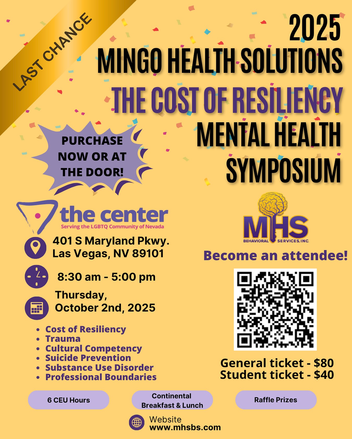 Mingo - 🚨 Tomorrow is the day! 🚨 Join us for the 2025 Mingo Health ...