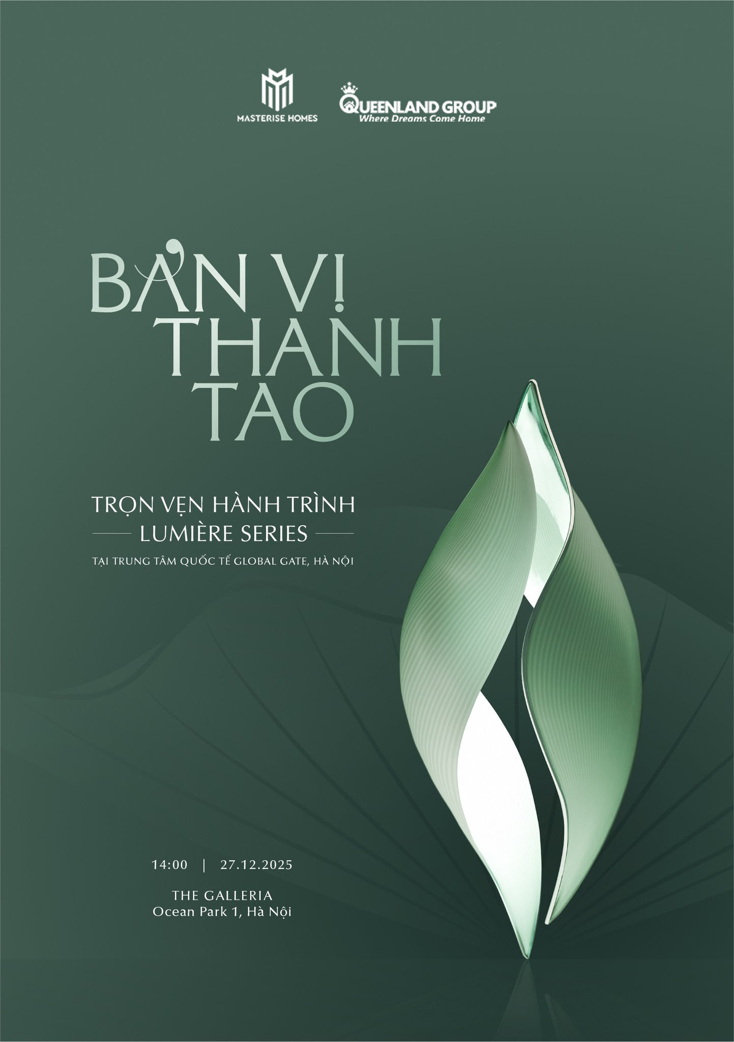 Bất - MASTERISE HOMES GIỚI THIỆU SỰ KIỆN “BẢN VỊ THANH TAO - TRỌN VẸN ...