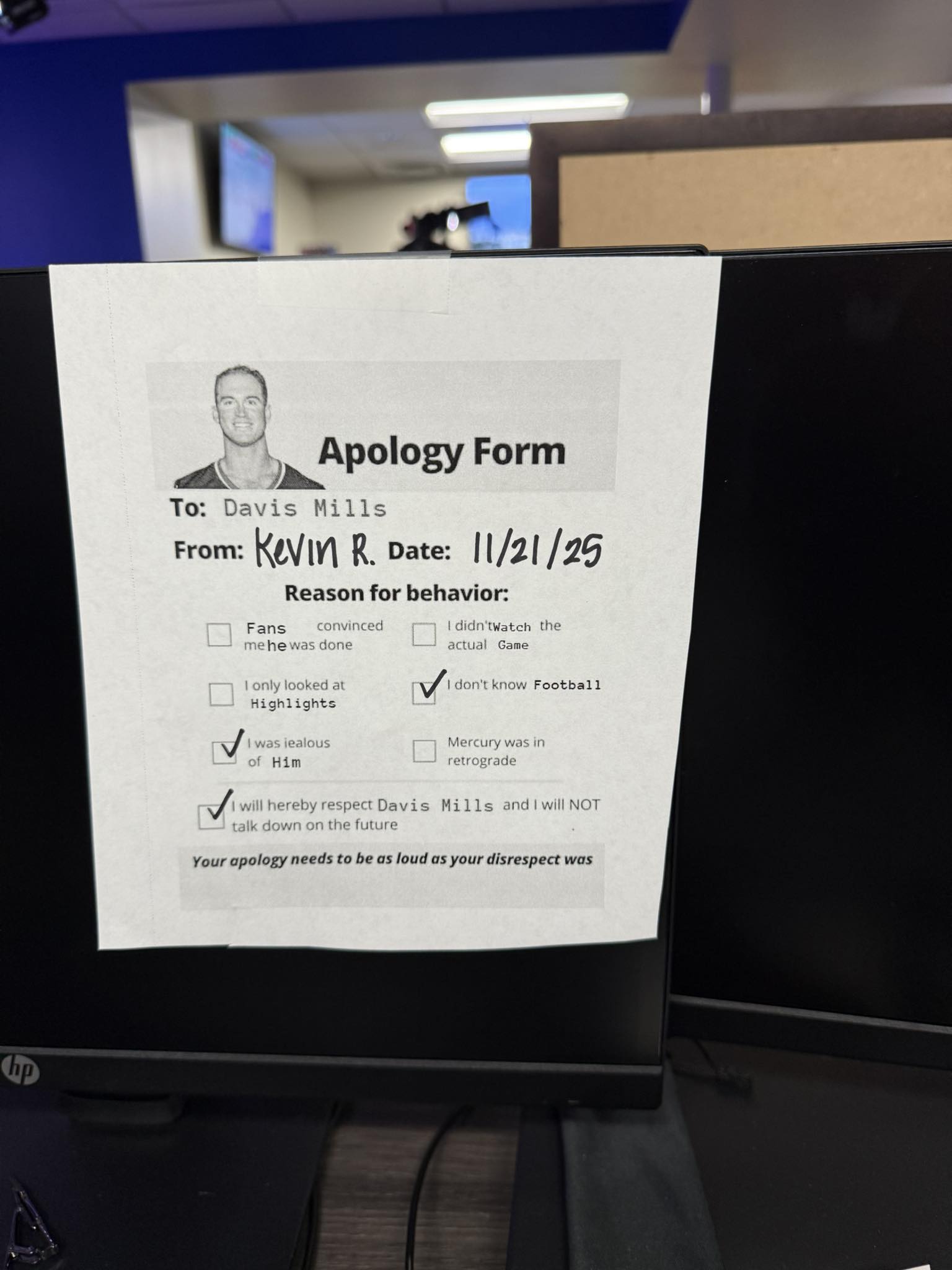 ABC13-Kevin - Walked in to work and found this at my desk 🤣🤣 I have a ...