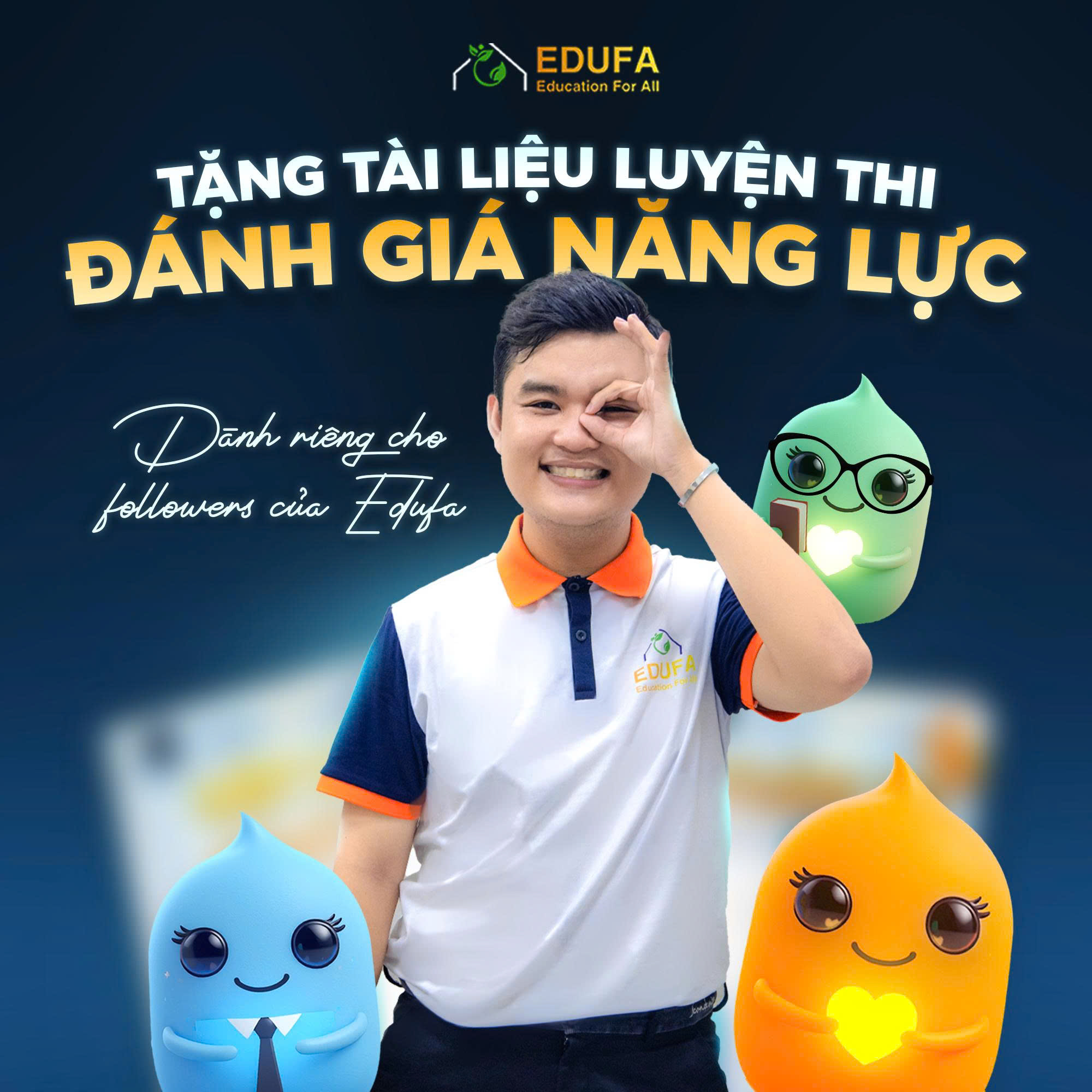 🎁 TẶNG BỘ ĐỀ ĐGNL MIỄN PHÍ CHO... - Trung Tâm Dạy Kèm EDUFA | Facebook