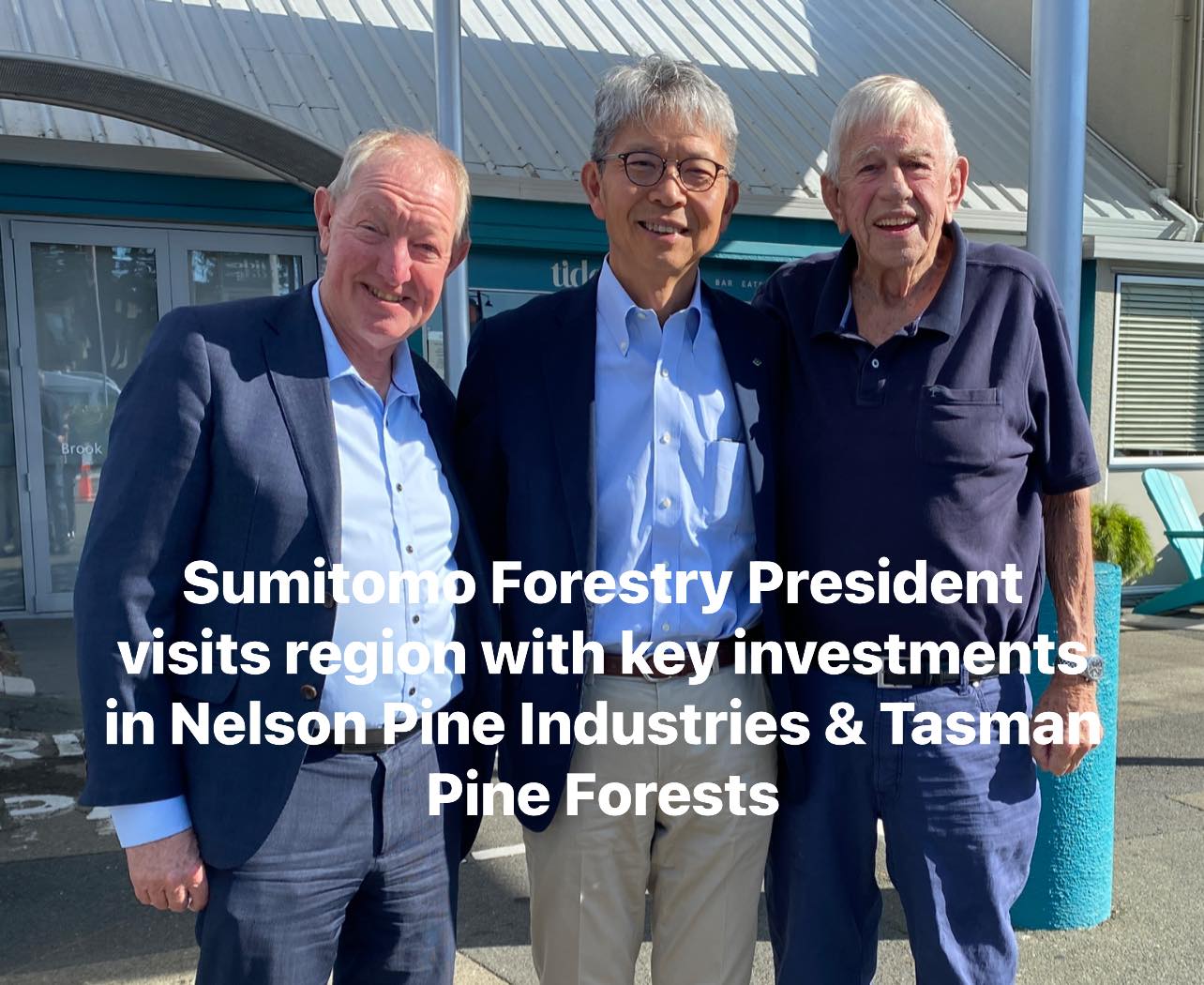 It was a pleasure today to meet with Sumitomo Forestry Company Ltd 
