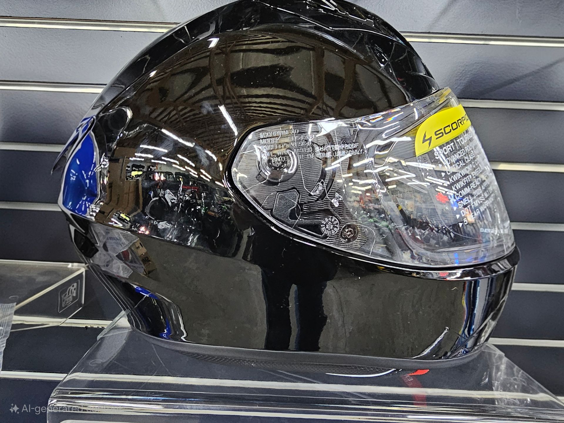 scorpion exo 500 1100 anti scratch motorcycle helmet faceshield ScorpionEXO ST1400 T520 R1 Air Replacement Optional Shield Everclear Anti-Fog Anti-Scratch (Blue Mirror) : Automotive coat treatment resists scratches Scorpion EXO Covert FX Photochromic