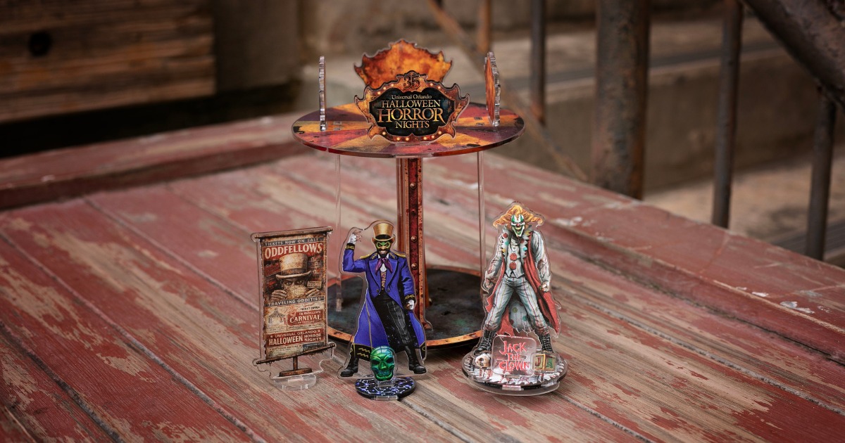 Universal Orlando is releasing a collectible acrylic carousel with