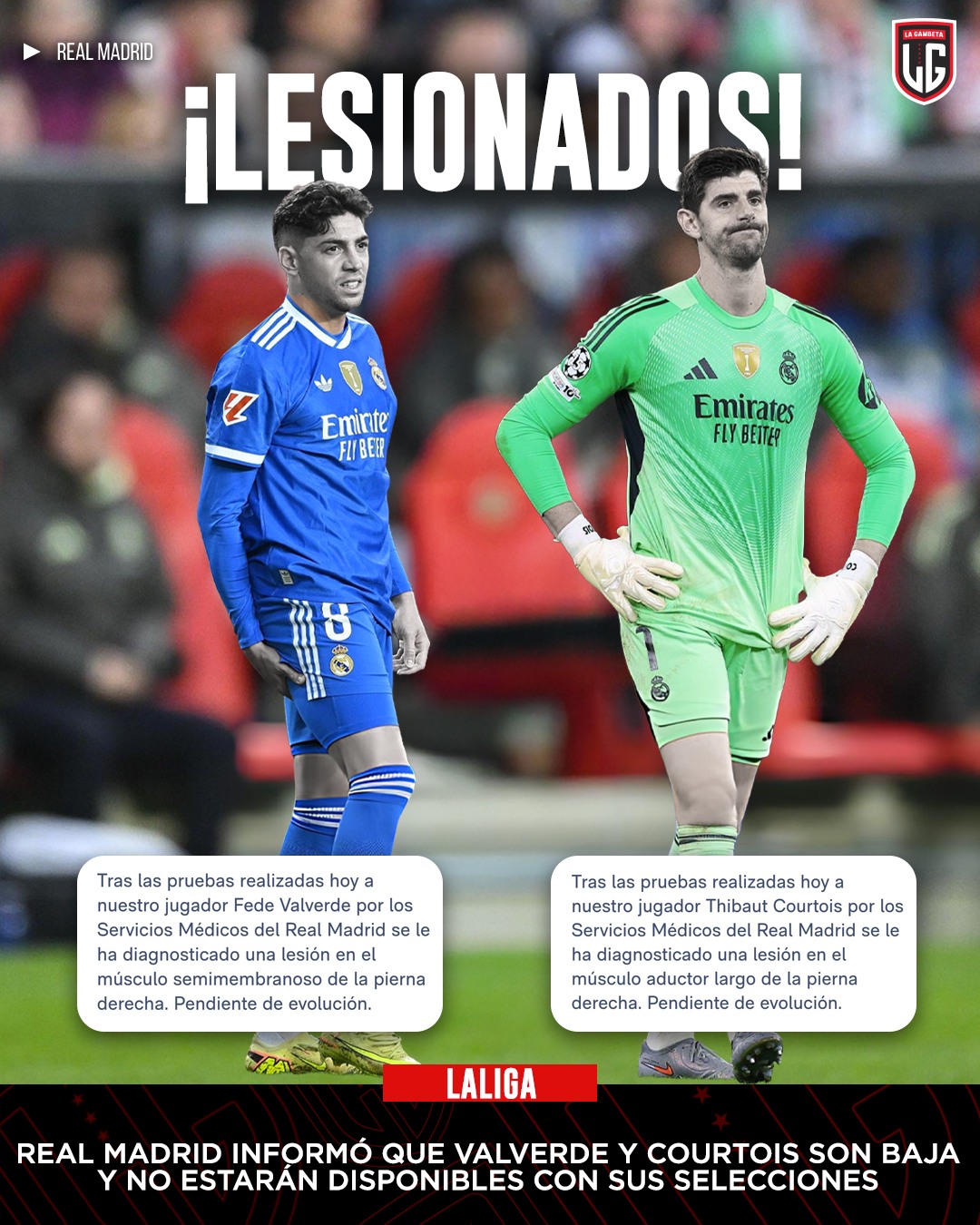La Gambeta - 🚨¡ADIÓS FECHA FIFA! ¡FEDE Y THIBAUT SON... | Facebook