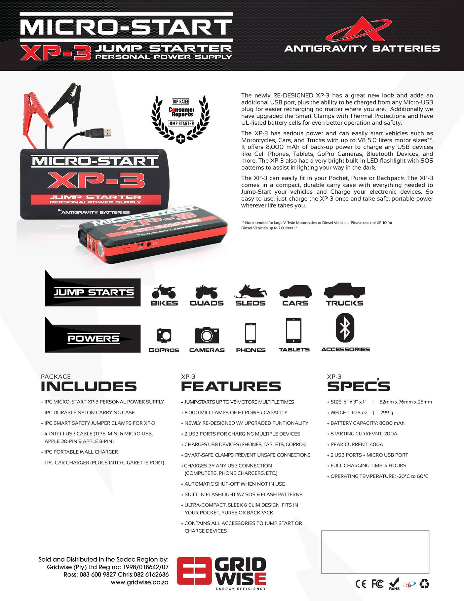 MicroStart - Jump Starters