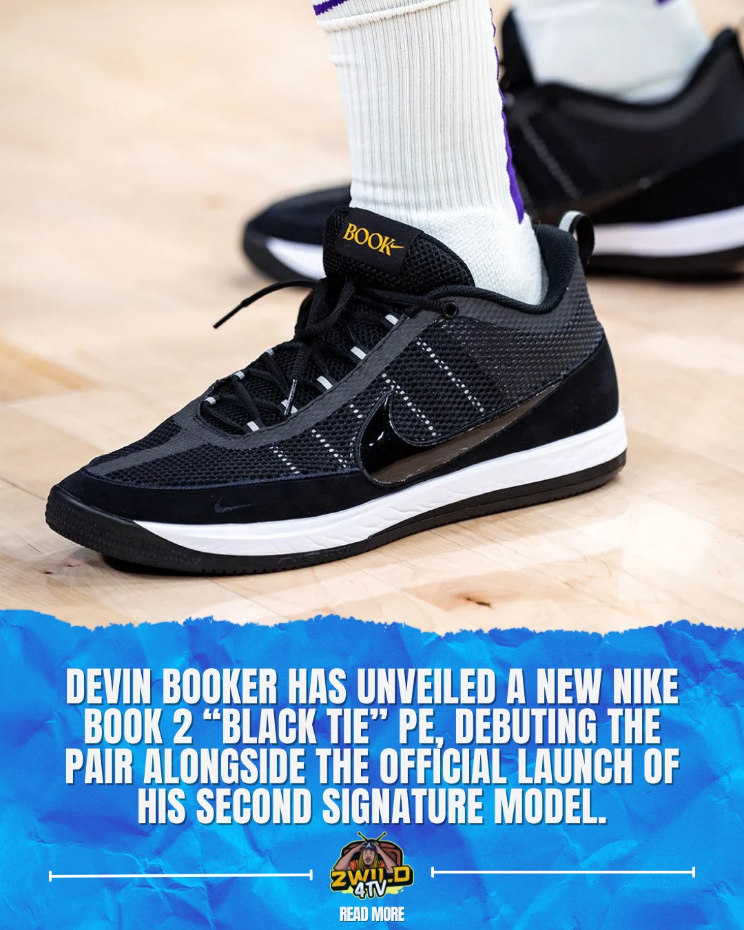 The Nike Book 2 “Sunburst” is set to drop on June 8. Originally