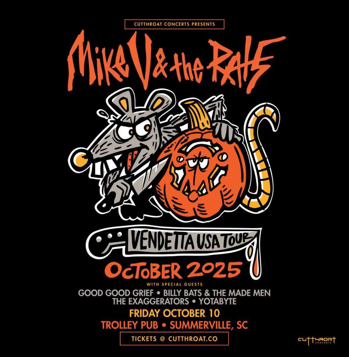 Trolley - Skateboard legend Mike V & The Rats are coming to Trolley Pub ...