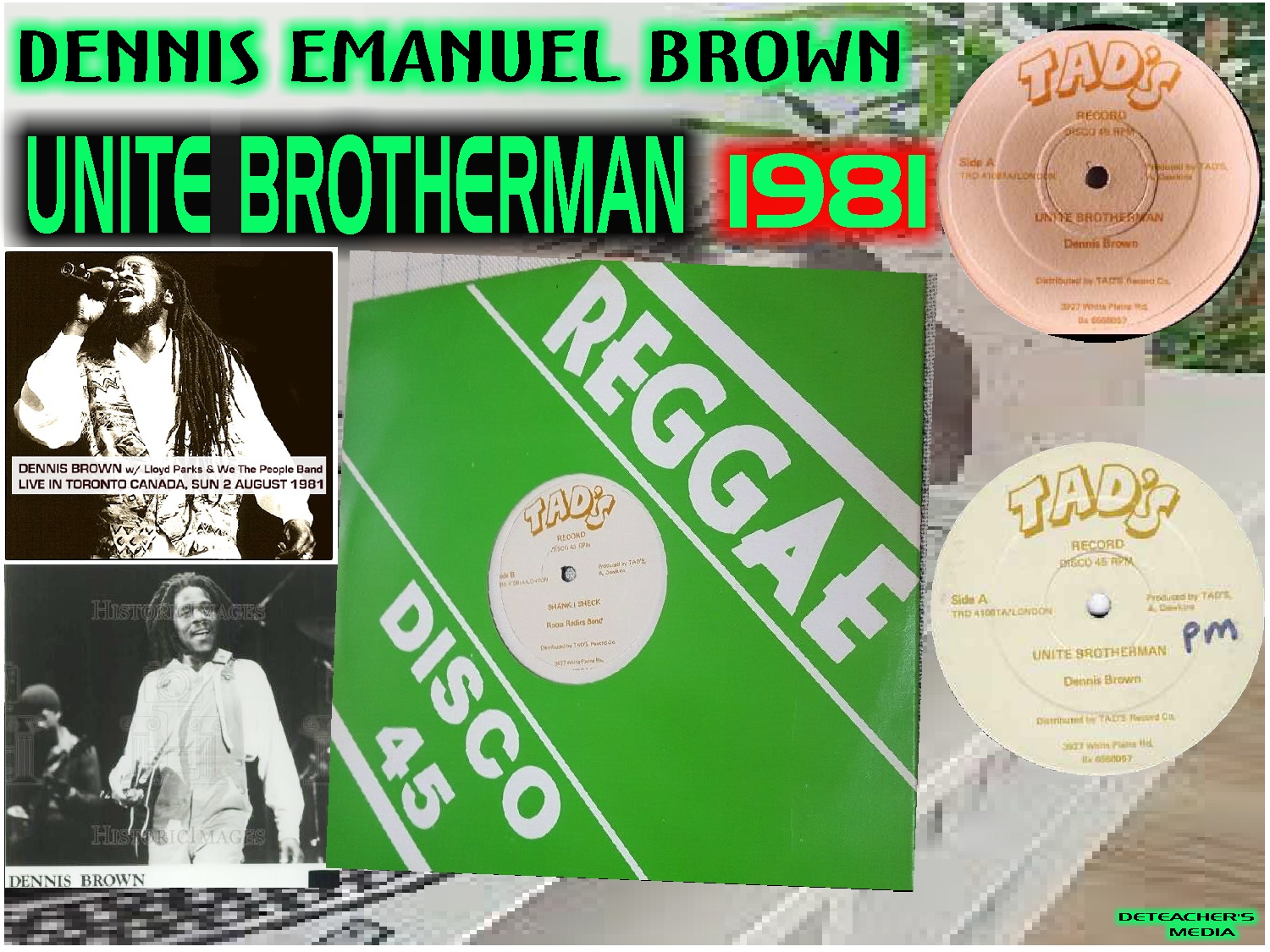 DennisEmanuelBrown : The Crown Prince Of Reggae. #DennisBrown 