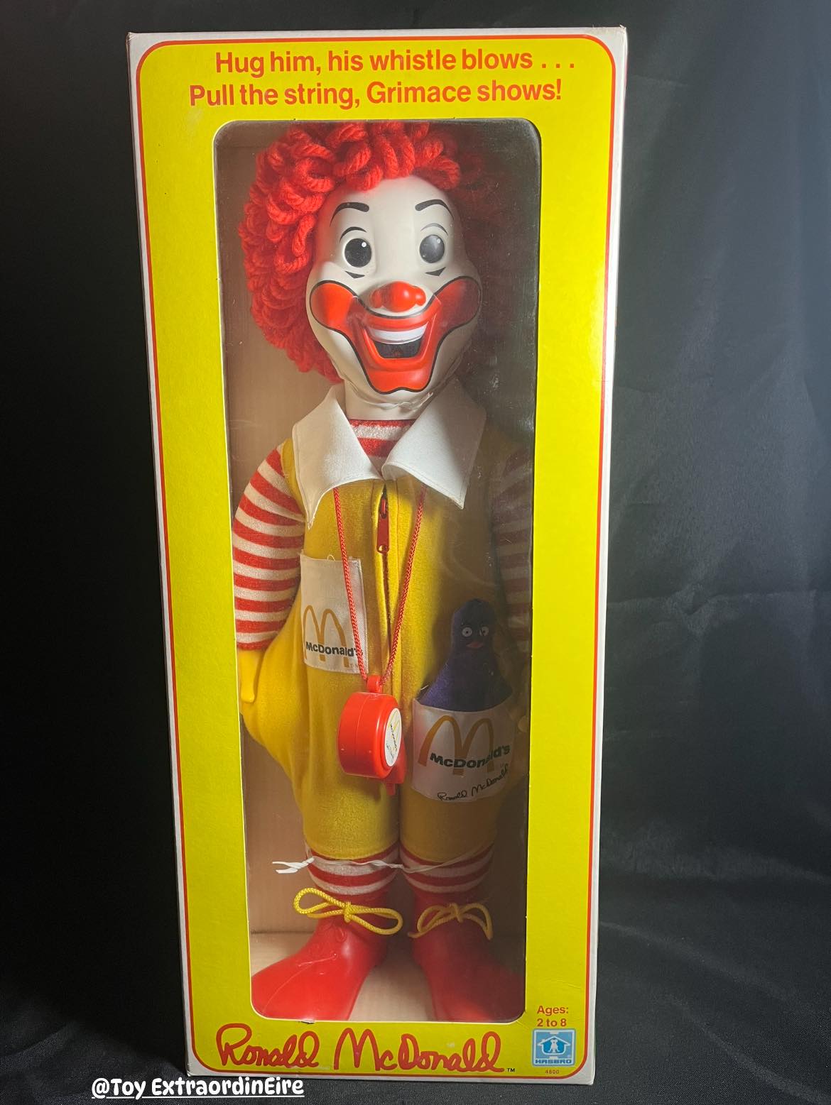 Rare 1979 Ronald McDonald doll and McDonaldland character wishes