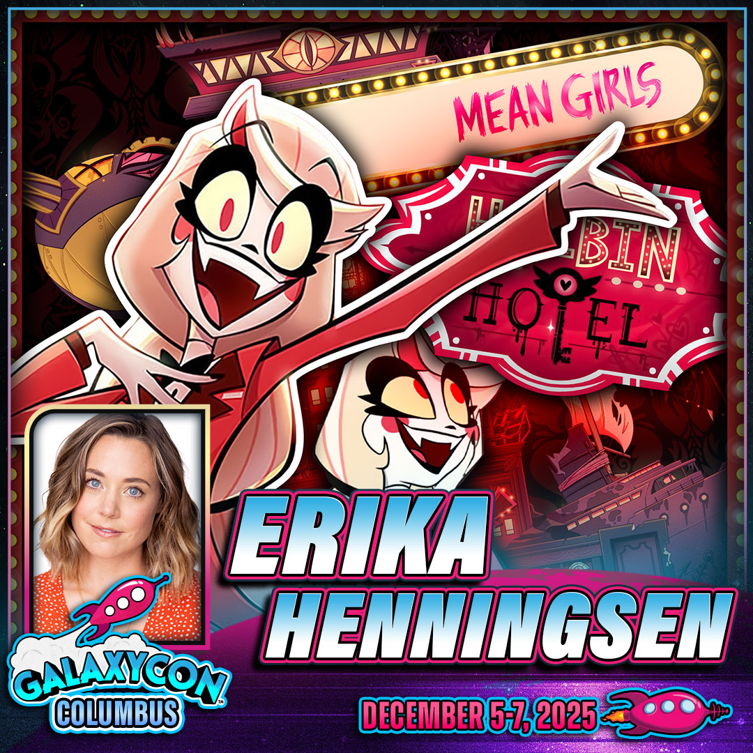 GalaxyCon - "Welcome to the Happy Hotel!” 🏨 Meet Erika Henningsen at ...