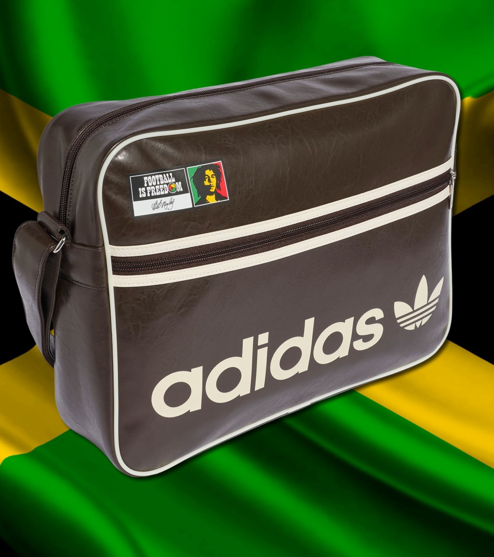 Man - New Release ?? adidas Originals x Bob Marley Airliner Bag 