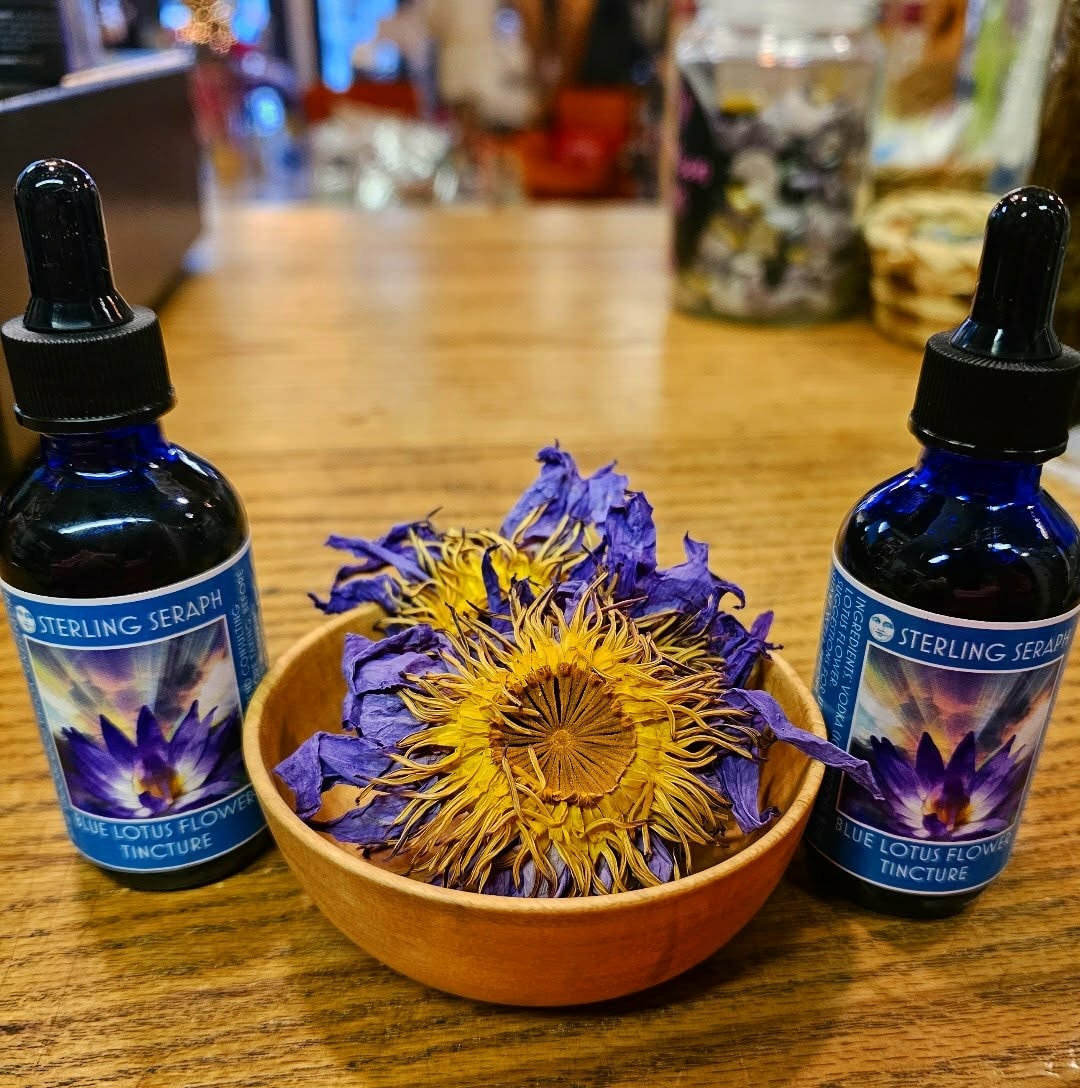 Seraph - 🌙Egyptian Blue Lotus Flower Tincture 🌙 Sacred Elixir of ...