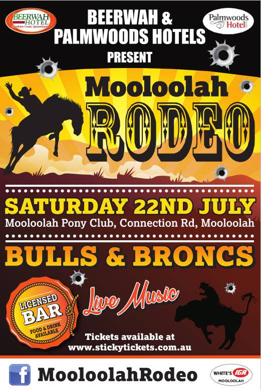 Mooloolah Rodeo - More signs have gone out this week!!...