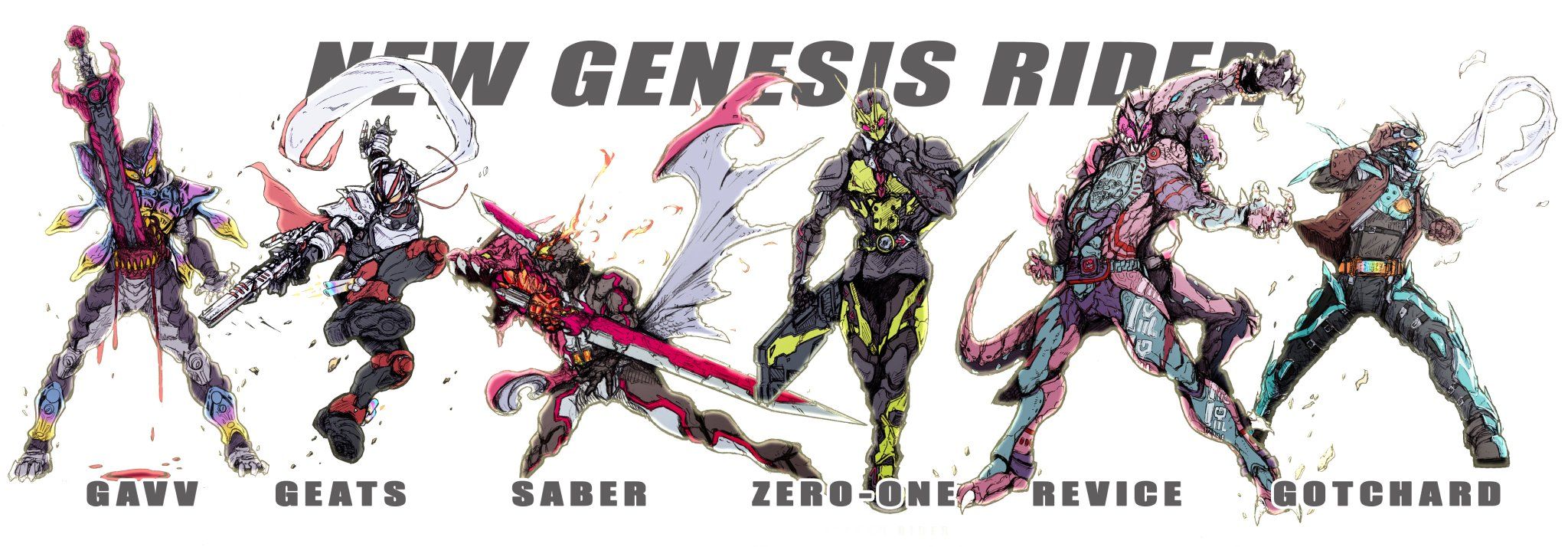#SkyRider All the Reiwa Era Titular... - Henshin Infinity | Facebook