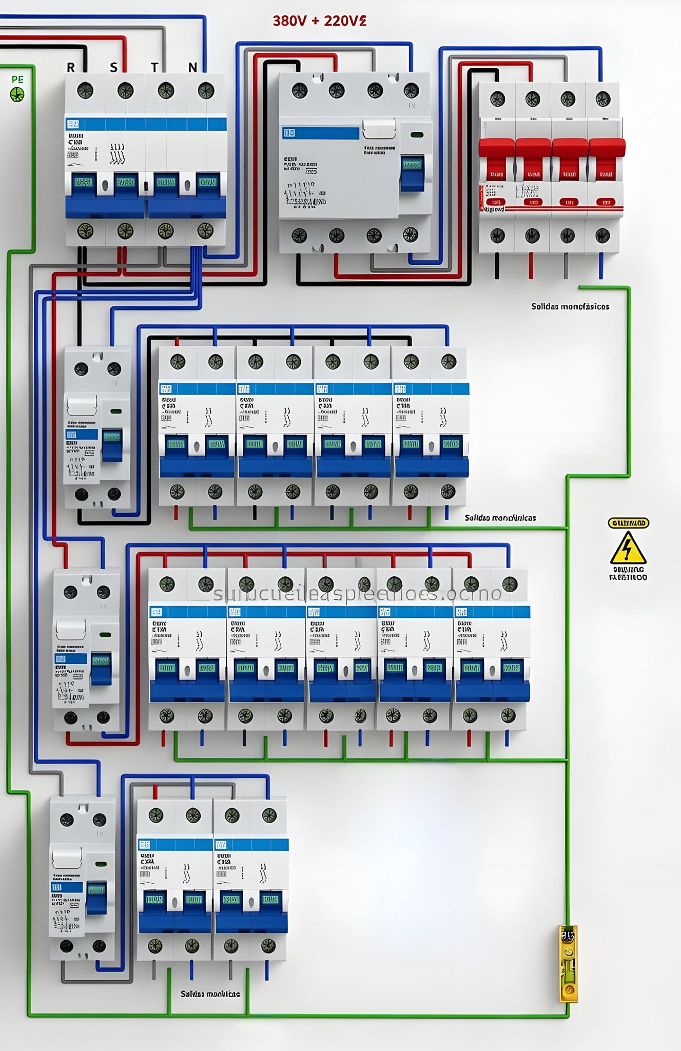 Electrical Distribution Panel Wiring