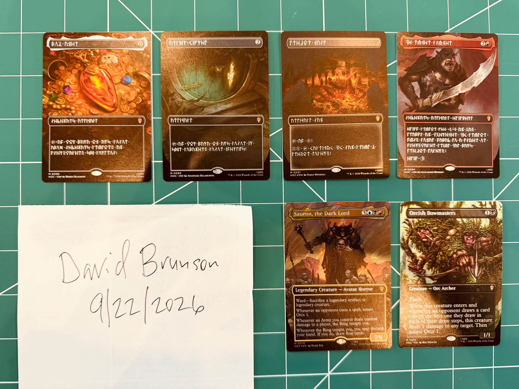MTG cards for sale: Dwarvish Mox Amber, Dwarvish Reaver Cleaver