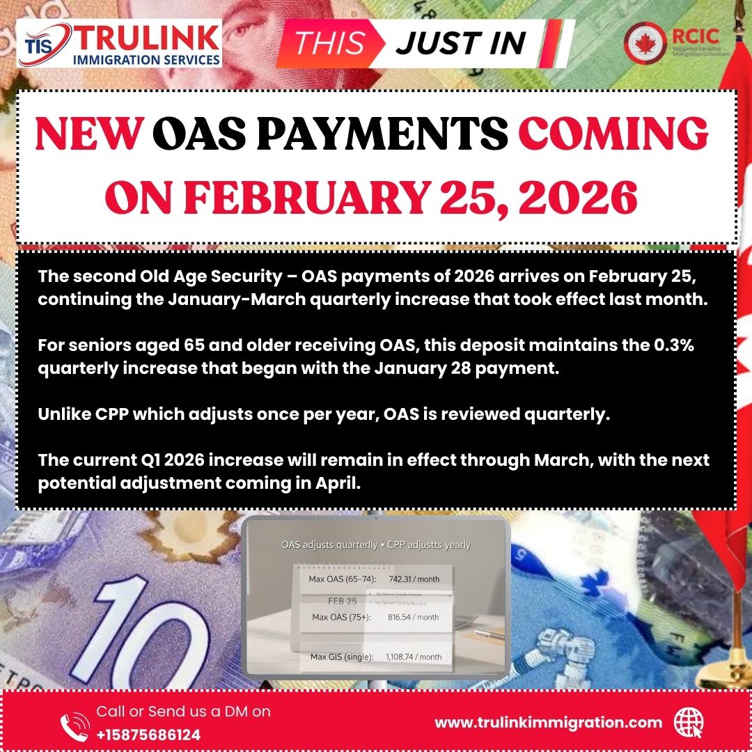 Trulink - Canada Is About to Pay Out OAS — Another Reason People Choose ...