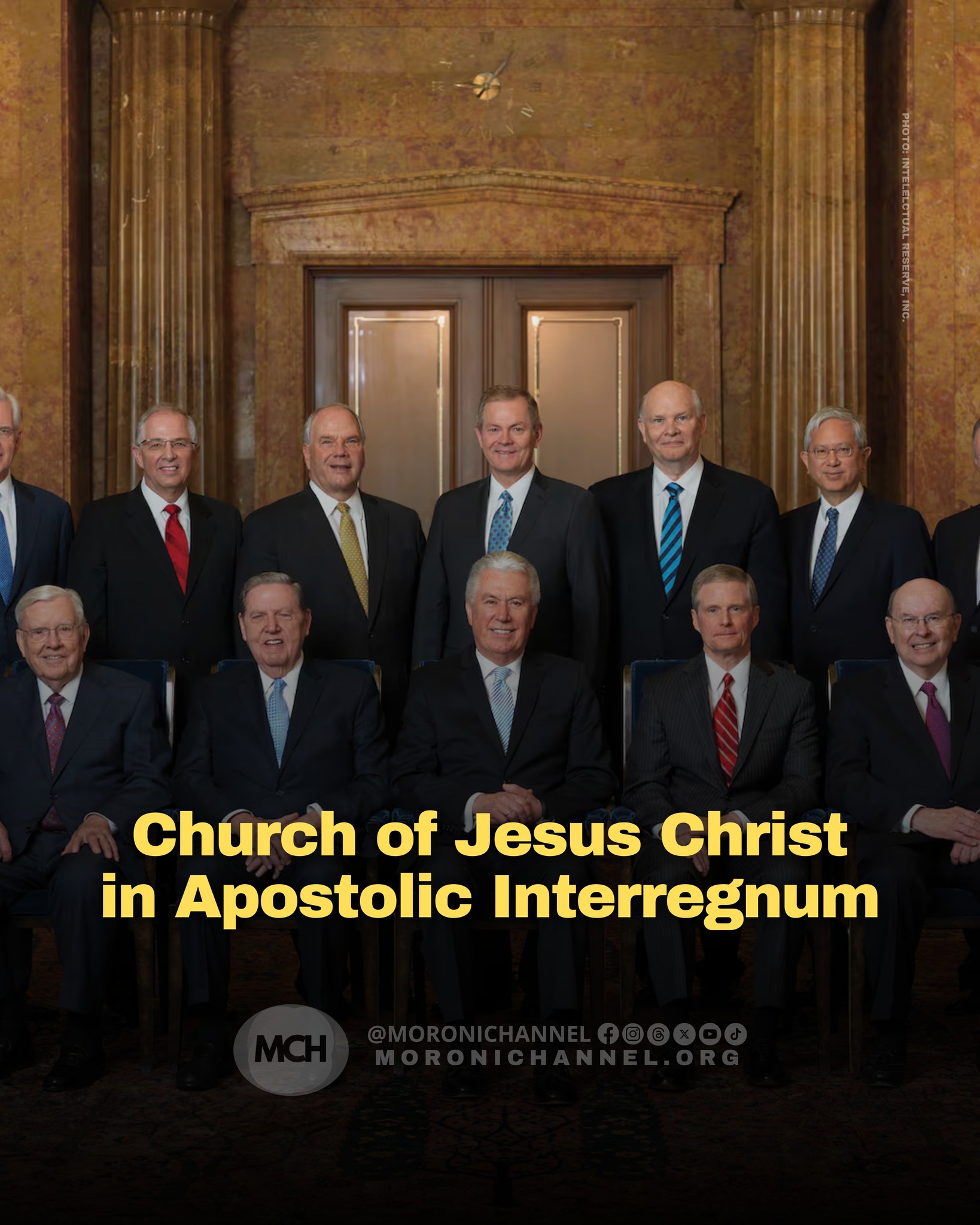 Moroni - Apostolic Interregnum continues in the Church of Jesus Christ ...