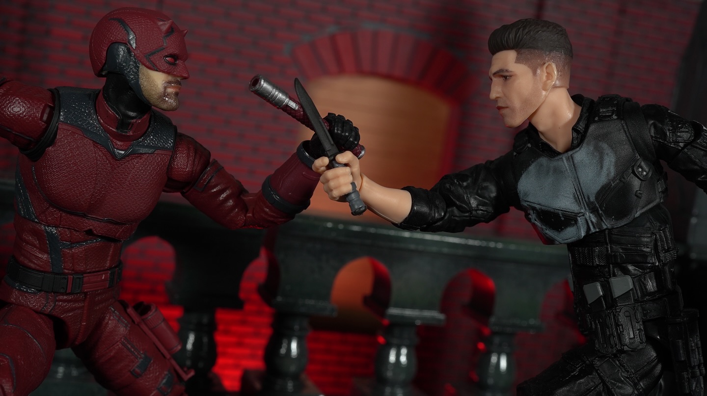 Marvel Legends Punisher Daredevil Born Again figure review