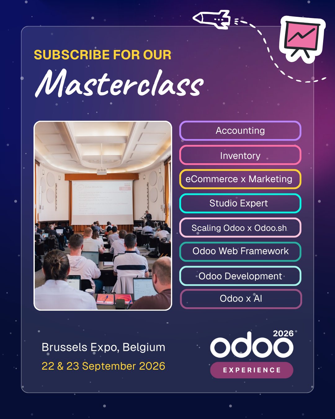 Odoo - Odoo added a new photo.