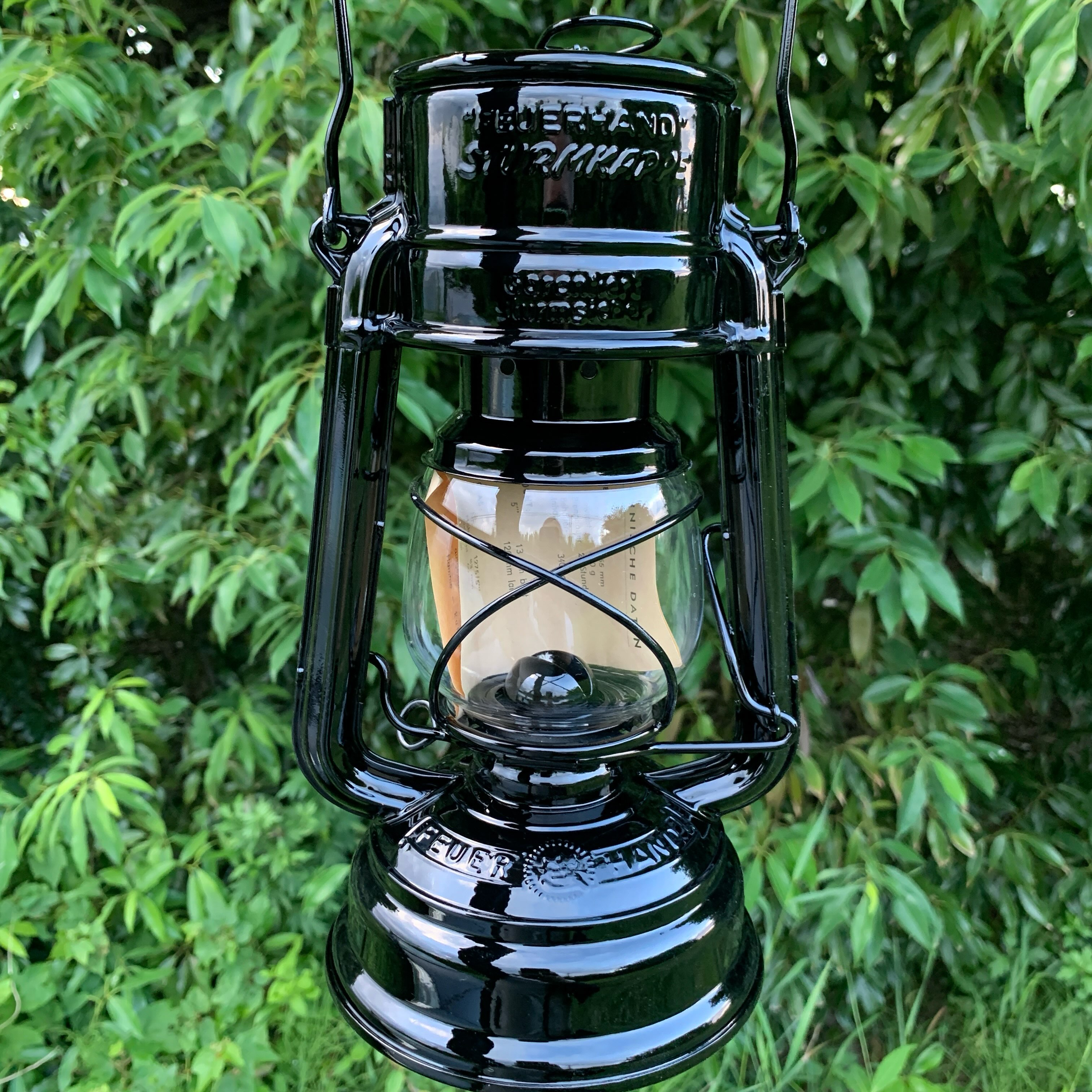 未使用品 耐油 防錆】FEUERHAND 276 StK crackglass Storm lantern